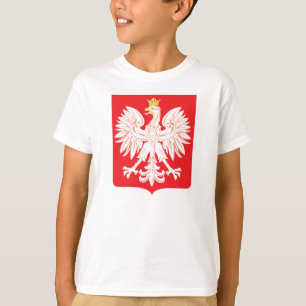 Pools Eagle Red Shield T-shirt
