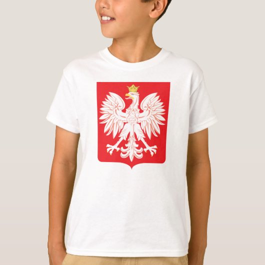 Pools Eagle Red Shield T-shirt (Voorkant)