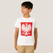 Pools Eagle Red Shield T-shirt (Voorkant volledig)