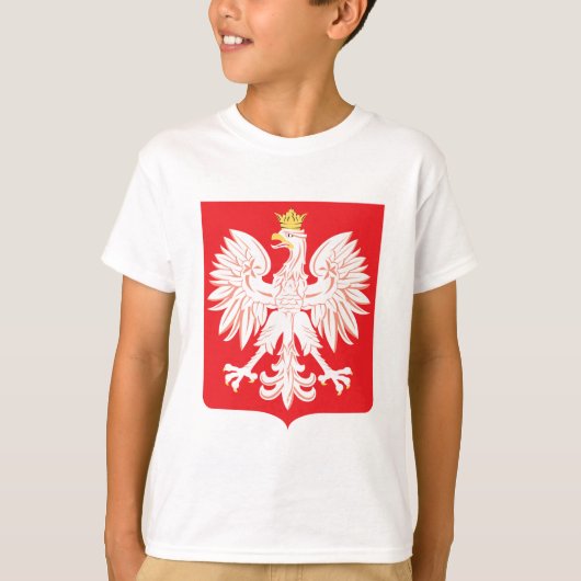 Pools Eagle Red Shield T-shirt (Voorkant)
