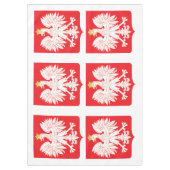 Pools Eagle Red Shield Tafelkleed (Voorkant)