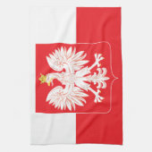 Pools Eagle Red Shield Theedoek (Verticaal)