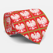 Pools Eagle Red Stropdas (Opgerold)