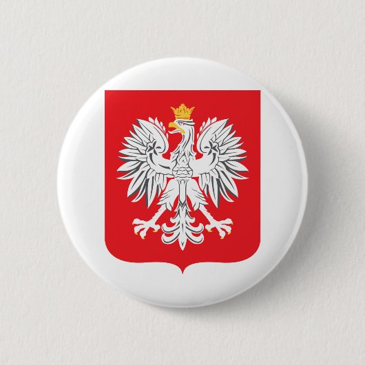 Pools-Eagle Ronde Button 5,7 Cm (Voorkant)