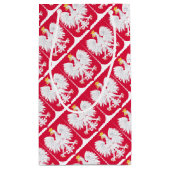 Pools Embleem - Polen Schild - Polska Herb Polski Klein Cadeauzakje (Achterkant)