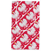 Pools Embleem - Polen Schild - Polska Herb Polski Klein Cadeauzakje (Voorkant)