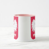 Pools Embleem - Polen Schild - Polska Herb Polski Mok (Midden)