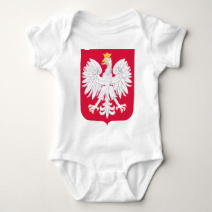 Pools Embleem - Polen Schild - Polska Herb Polski Romper