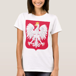 Pools Embleem - Polen Schild - Polska Herb Polski T-shirt