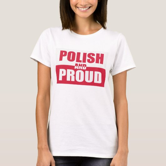 Pools en proud t-shirt (Voorkant)