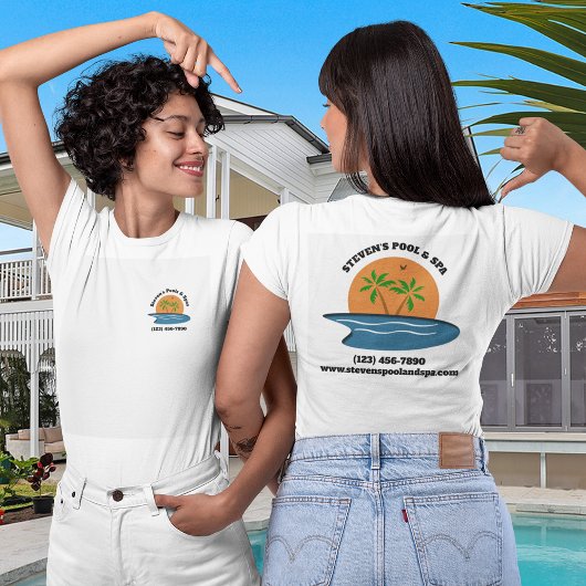 Pools en spas-bedrijven t-shirt