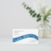 Pools en spa's visitekaartje (Staand voorkant)