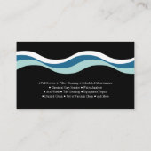 Pools en waterzuiveringsbedrijf visitekaartje (Achterkant)