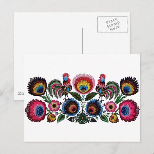 Pools Folk Briefkaart (Voorkant / Achterkant)