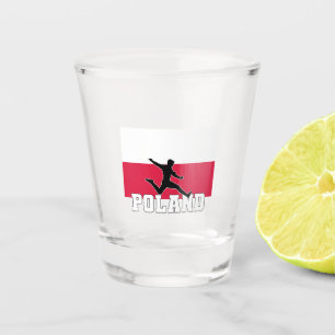 Pools Football Soccer National Team Shot Glass Glas