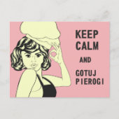 Pools Funny Gezegde Pierogi Briefkaart (Voorkant)