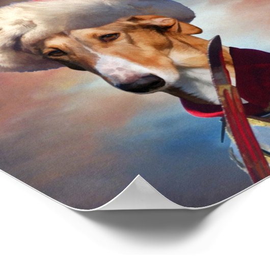 Pools Greyhound Chart Polski Hussar Canvas Print (Hoek)