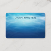 Pools hottubs Aangepast Visitekaartje (Achterkant)