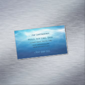 Pools hottubs Aangepast Visitekaartje Magnetisch Visitekaartje (Voorbeeld)