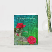 Pools krijgen een goede rode rozenventilator Kaart (Voorkant)