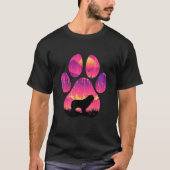 Pools Laagland Sheepdog Paw mam Pap Dog Women Mann T-shirt (Voorkant)