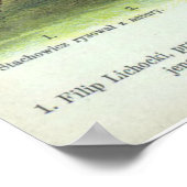 Pools Leger dichtbij Kraków Poster (Hoek)