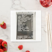 Pools Litouws Voedsel Menu Cepelinai Vlees Servett Servet (Insitu)