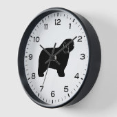 Pools Lowland Sheepdog Silhouette (Hoek)