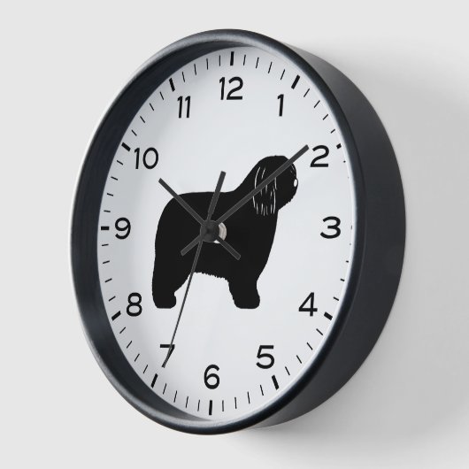 Pools Lowland Sheepdog Silhouette (Hoek)