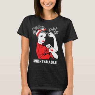 Pools meisje onbreekbaar t-shirt