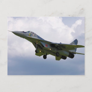 Pools MiG-29 versie 9.12A van Base in Malbork Briefkaart