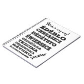 Pools Notitieboek (Linkerzijde)