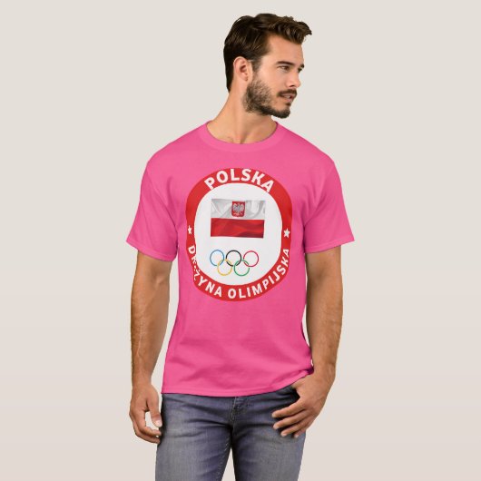 Pools Olympisch Team T-shirt (Voorkant volledig)