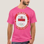 Pools Olympisch Team T-shirt (Voorkant)