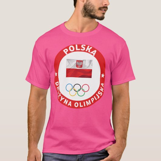 Pools Olympisch Team T-shirt (Voorkant)
