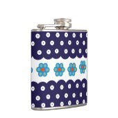 Pools ontwerp van traditionele keramiek heupfles (Rechts)