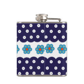 Pools ontwerp van traditionele keramiek heupfles (Achterkant)