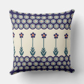 Pools ontwerp van traditionele keramiek kussen (Achterkant)