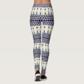 Pools ontwerp van traditionele keramiek leggings (Achterkant)