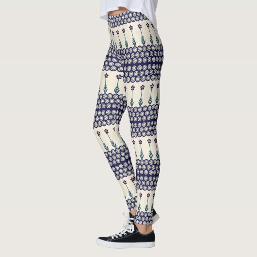 Pools ontwerp van traditionele keramiek leggings (Links)