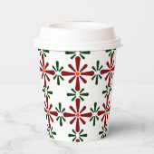 Pools ontwerp van traditionele keramiek. papieren bekers (Achterkant)