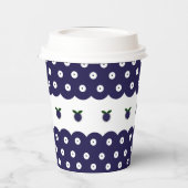 Pools ontwerp van traditionele keramiek. papieren bekers (Links)