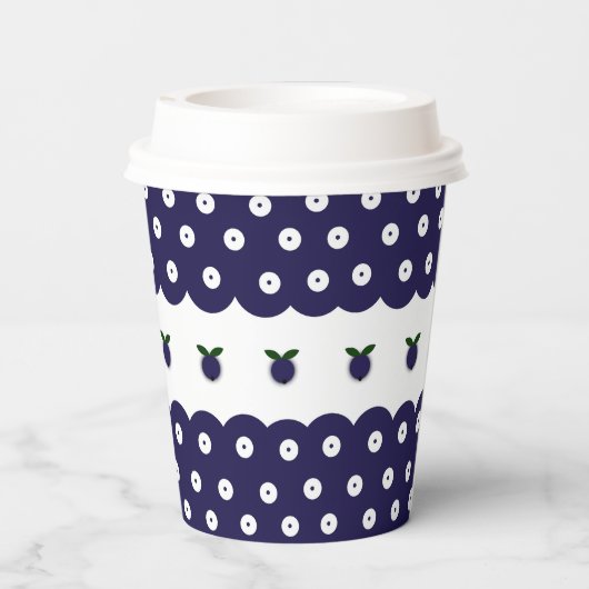 Pools ontwerp van traditionele keramiek. papieren bekers (Achterkant)