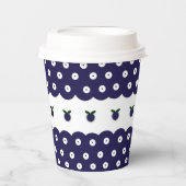 Pools ontwerp van traditionele keramiek. papieren bekers (Voorkant)