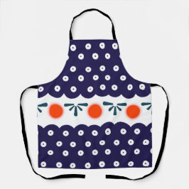 Pools ontwerp van traditionele keramiek schort