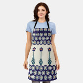 Pools ontwerp van traditionele keramiek schort (Gedragen)