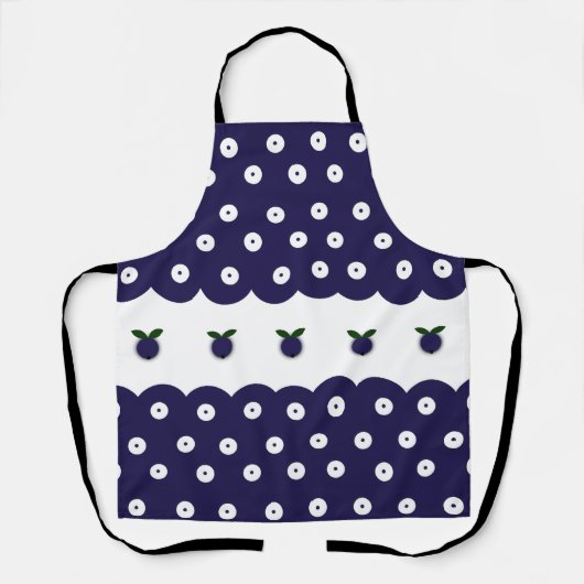 Pools ontwerp van traditionele keramiek schort (Voorkant)