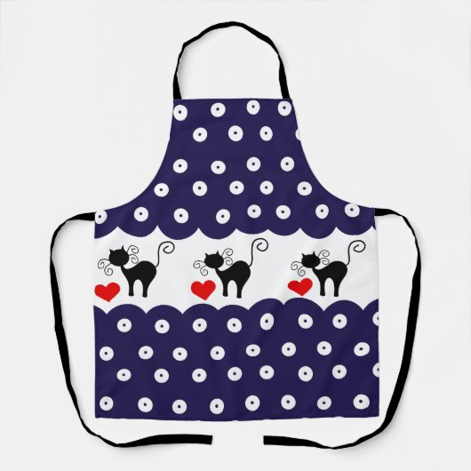 Pools ontwerp van traditionele keramiek schort (Voorkant)