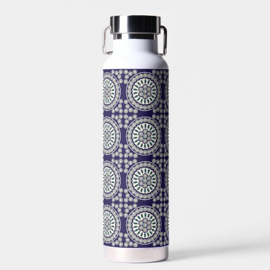 Pools ontwerp van traditionele keramiek waterfles (Voorkant)