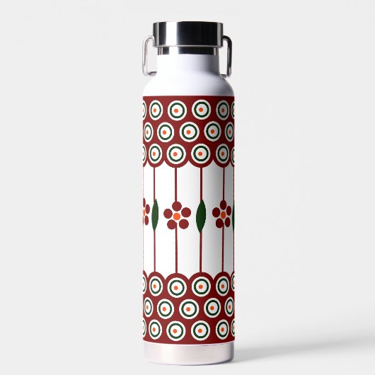 Pools ontwerp van traditionele keramiek waterfles (Voorkant)